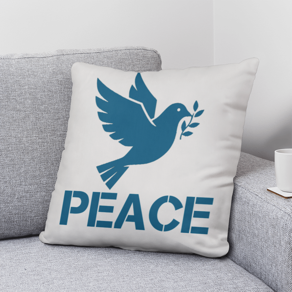 PEACE Classic Pillow – Gift for Her - Gift for Him