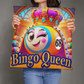 Bingo Queen - Classic Pillow - Gift for Her