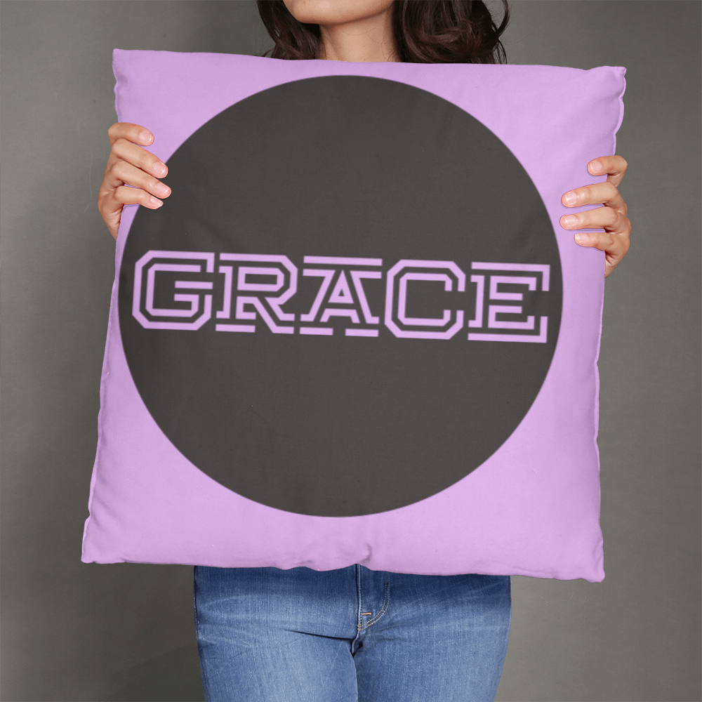 GRACE - Classic Pillow - Gift for Her - Gift for Him