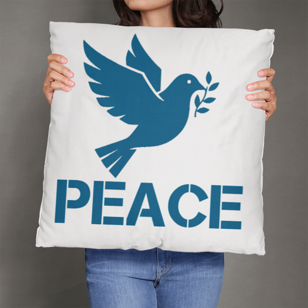 PEACE - Classic Pillow - Gift for Her - Gift for Him