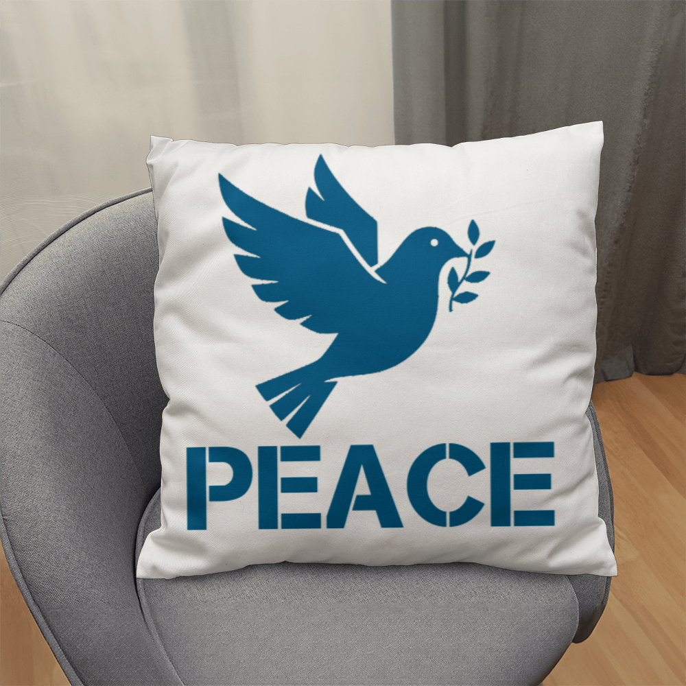 PEACE Classic Pillow – Gift for Her - Gift for Him