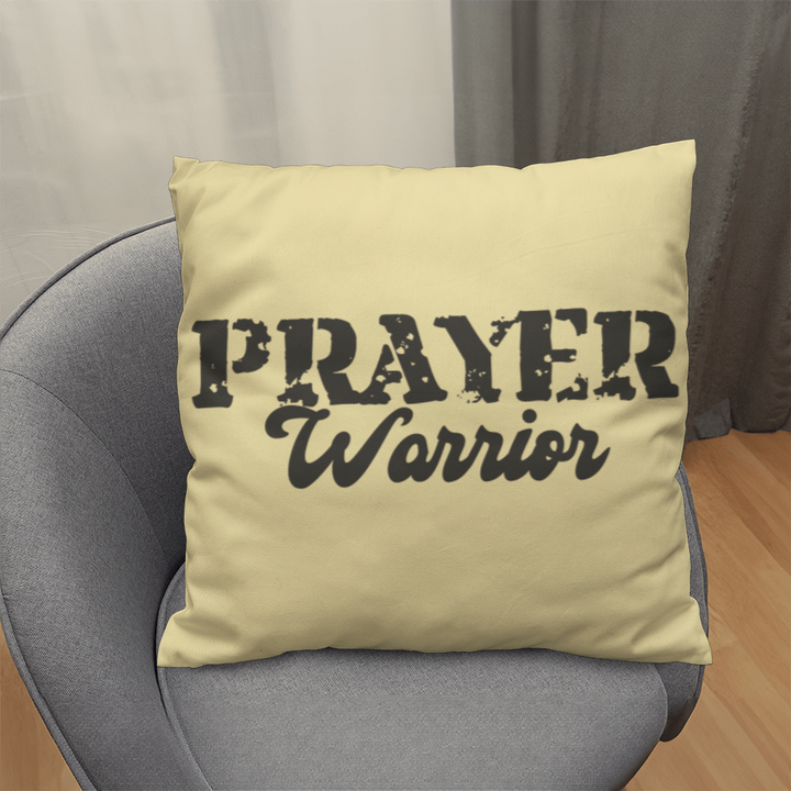 Prayer Warrior Classic Pillow – Gift for Her - Gift for Him