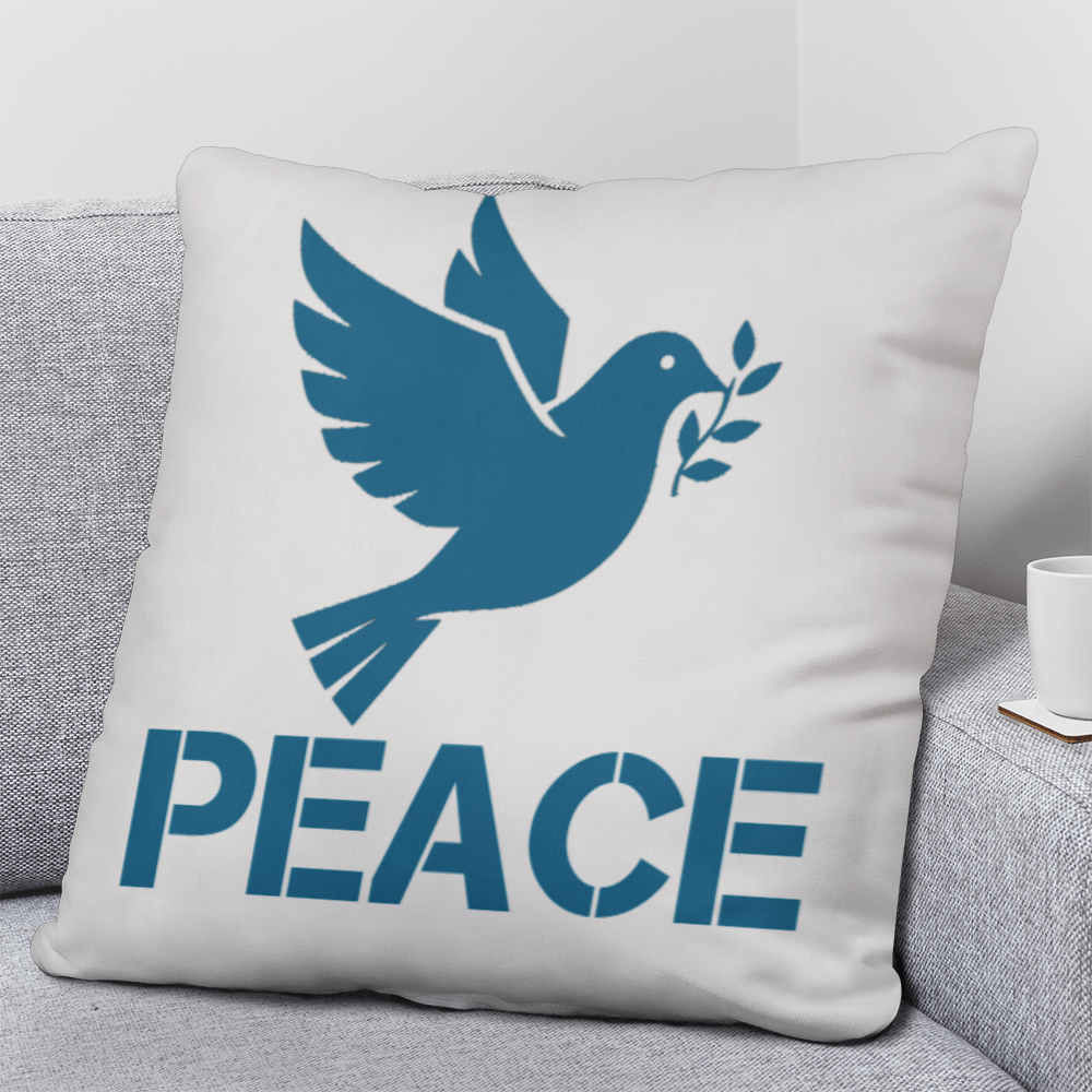 PEACE - Classic Pillow - Gift for Her - Gift for Him
