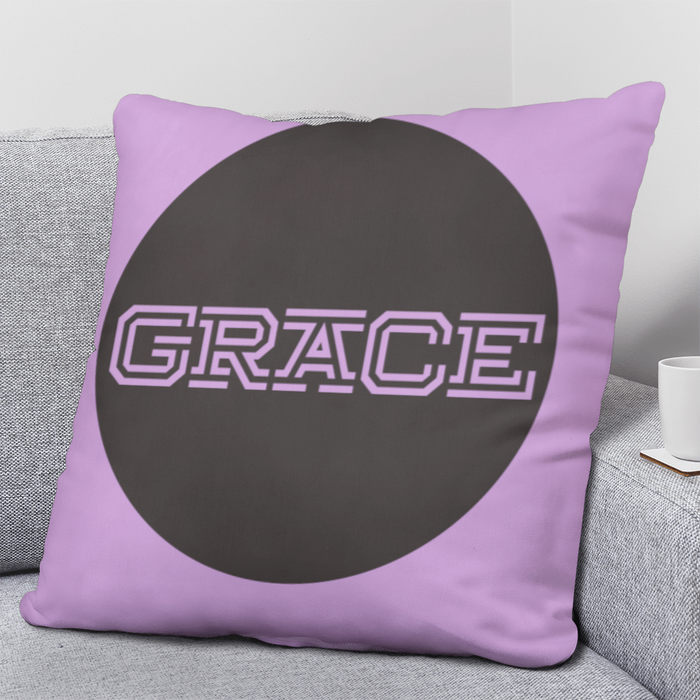 GRACE - Classic Pillow - Gift for Her - Gift for Him