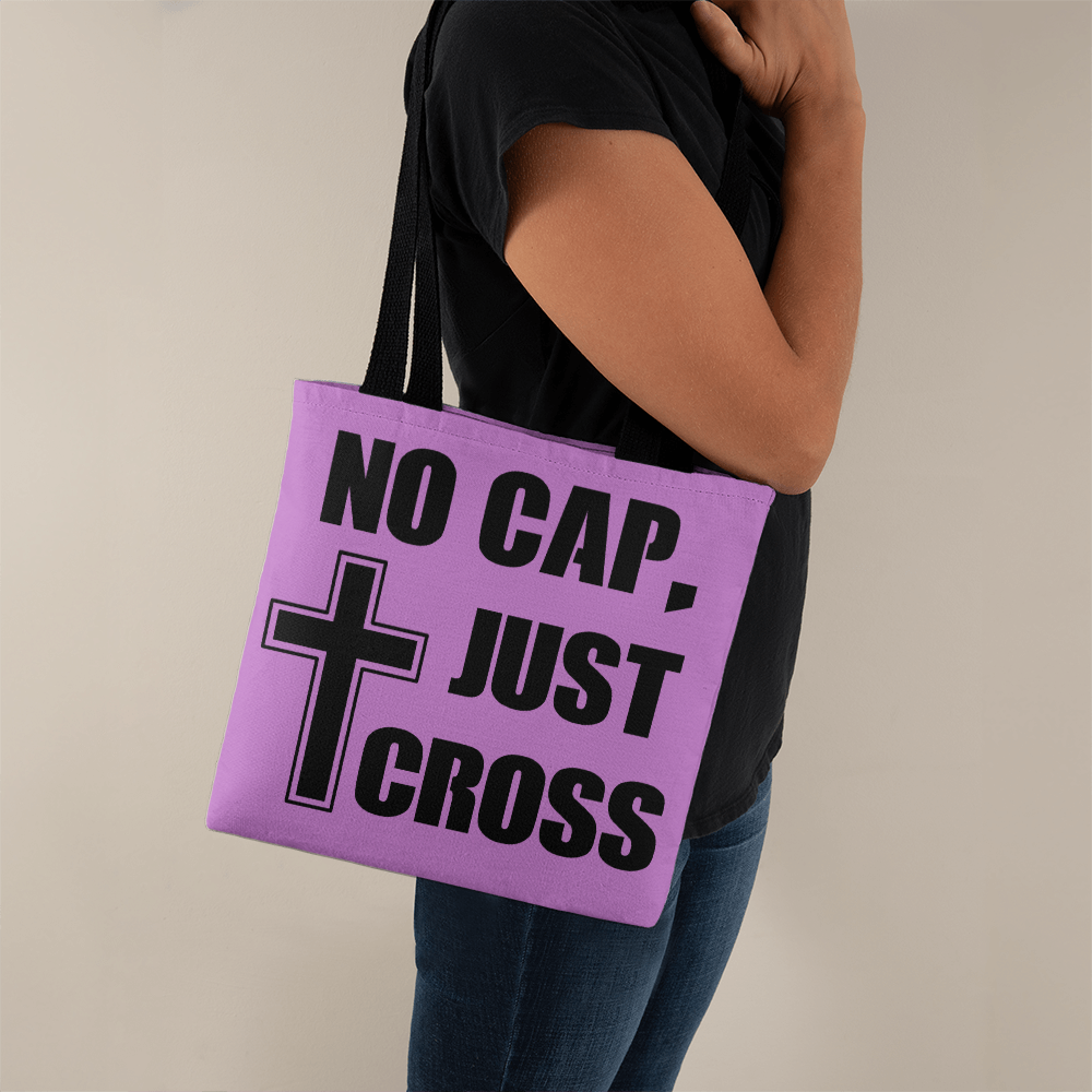 No Cap, Just Cross Classic Tote Bag – Gift for Her