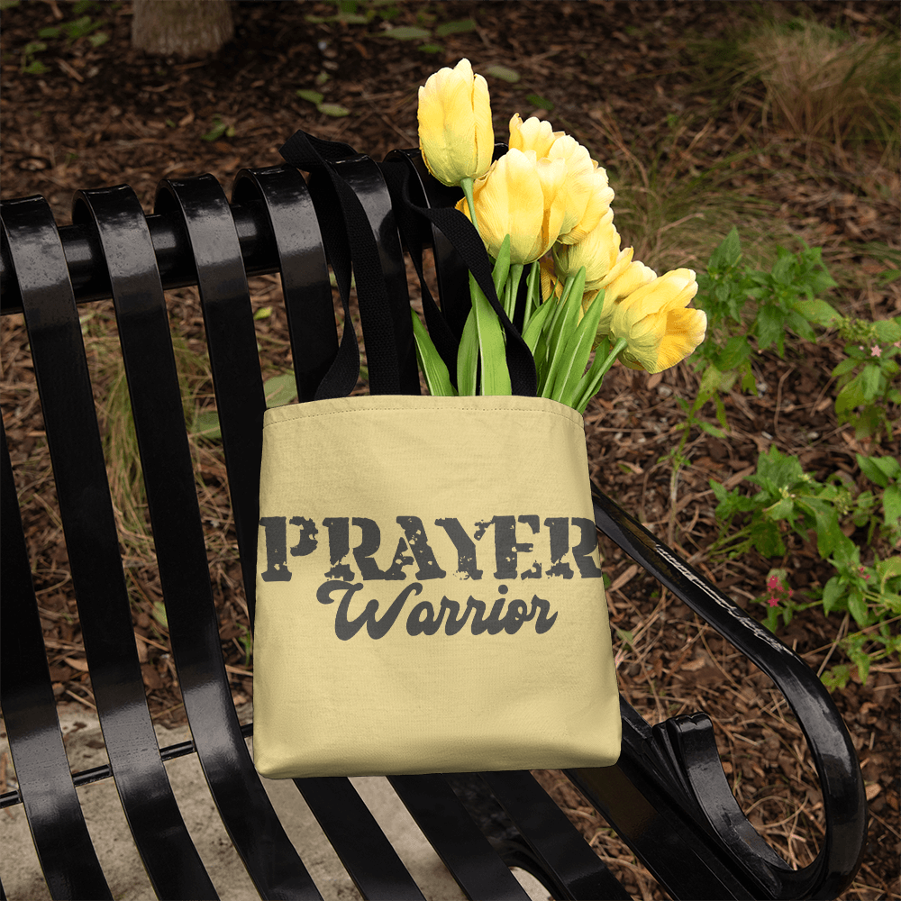 Prayer Warrior - Classic Tote Bag - Gift for Her