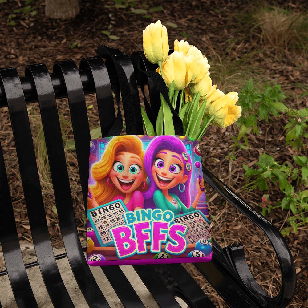Bingo BFFS Tote Bag – Gift for Her - Gift for Him