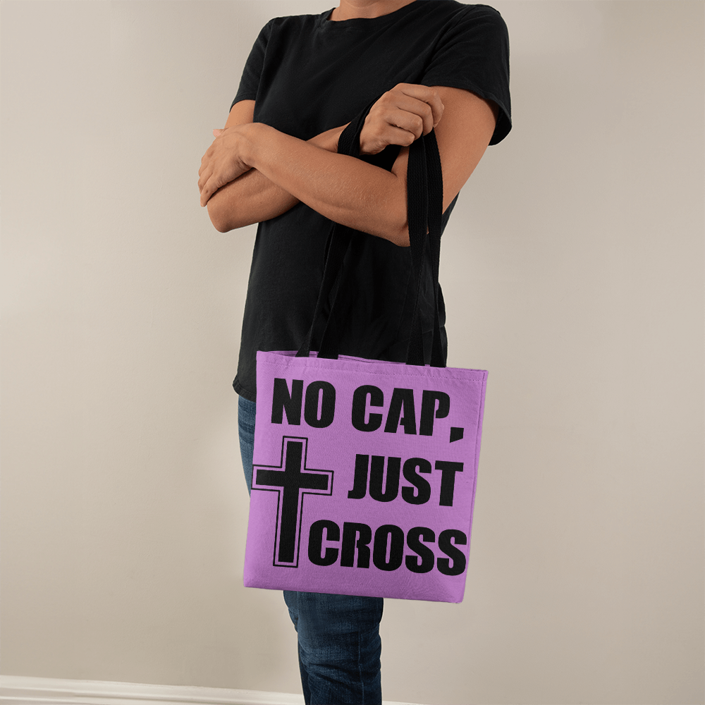 No Cap, Just Cross Classic Tote Bag – Gift for Her