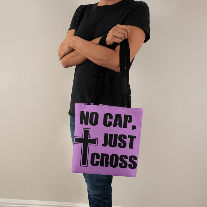 No Cap, Just Cross Classic Tote Bag – Gift for Her
