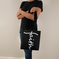 Faith (White) - Classic Tote Bag - Gift for Her - Gift for Him