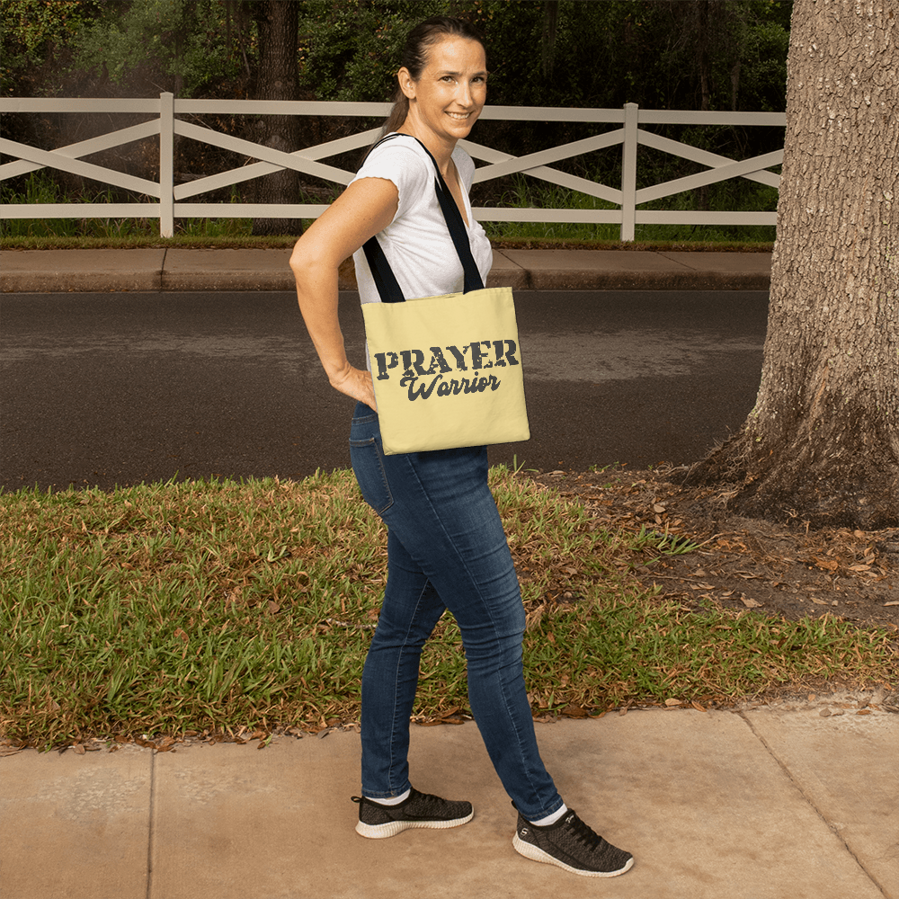 Prayer Warrior - Classic Tote Bag - Gift for Her