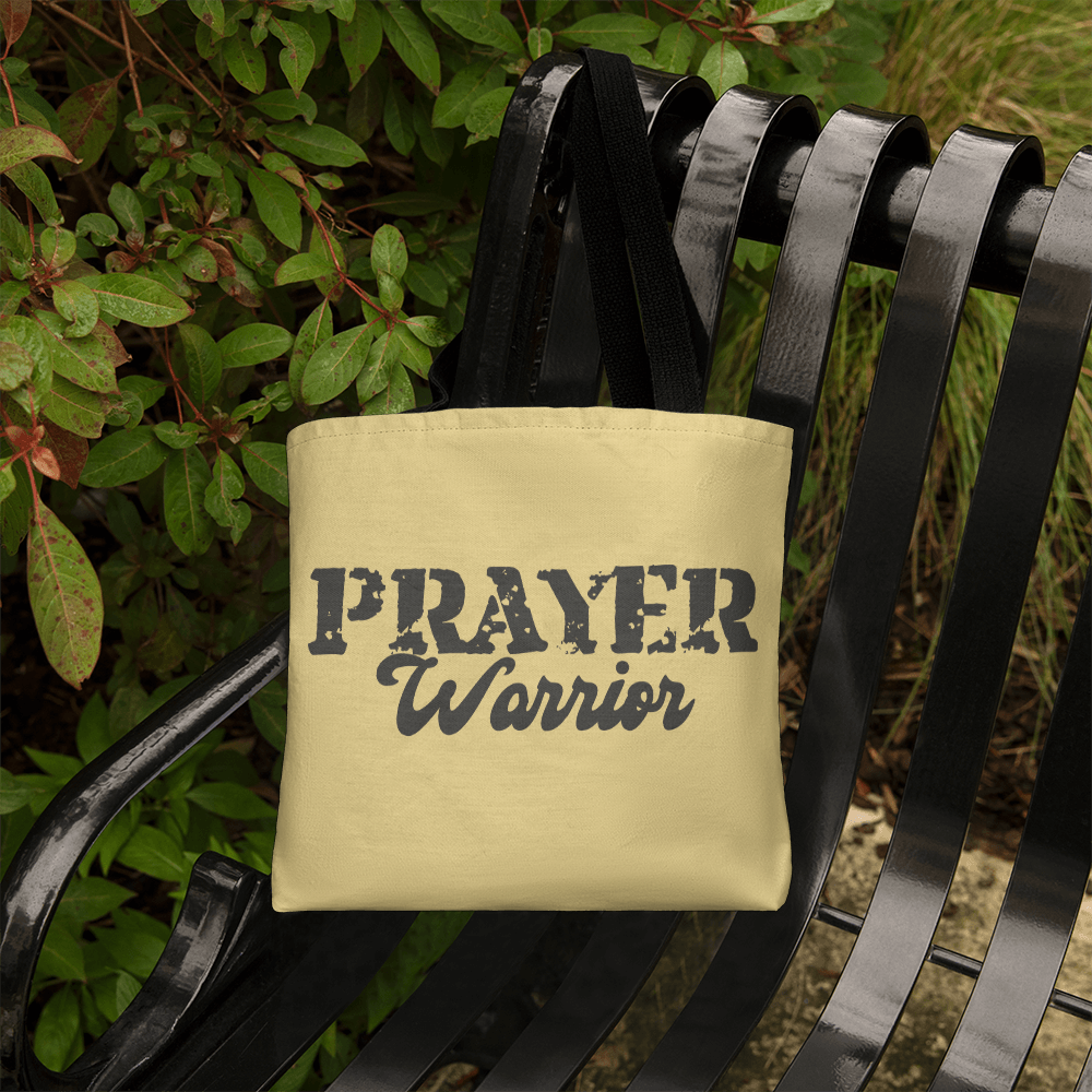 Prayer Warrior - Classic Tote Bag - Gift for Her