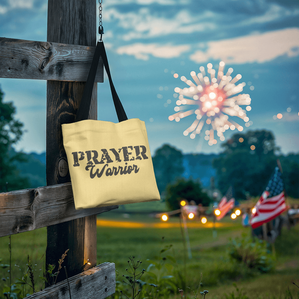 Prayer Warrior - Classic Tote Bag - Gift for Her