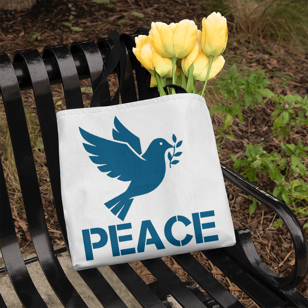 PEACE - Classic Tote Bag - Gift for Her