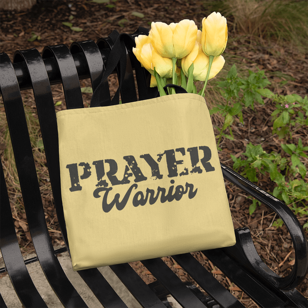 Prayer Warrior - Classic Tote Bag - Gift for Her