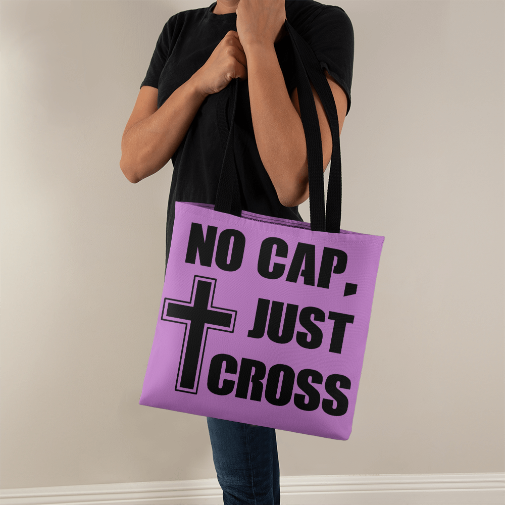 No Cap, Just Cross Classic Tote Bag – Gift for Her