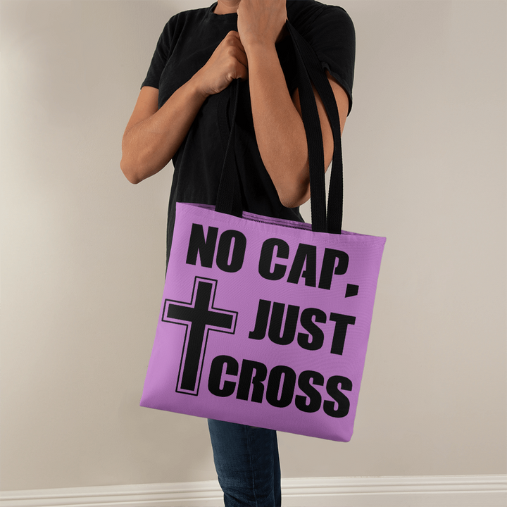 No Cap, Just Cross Classic Tote Bag – Gift for Her