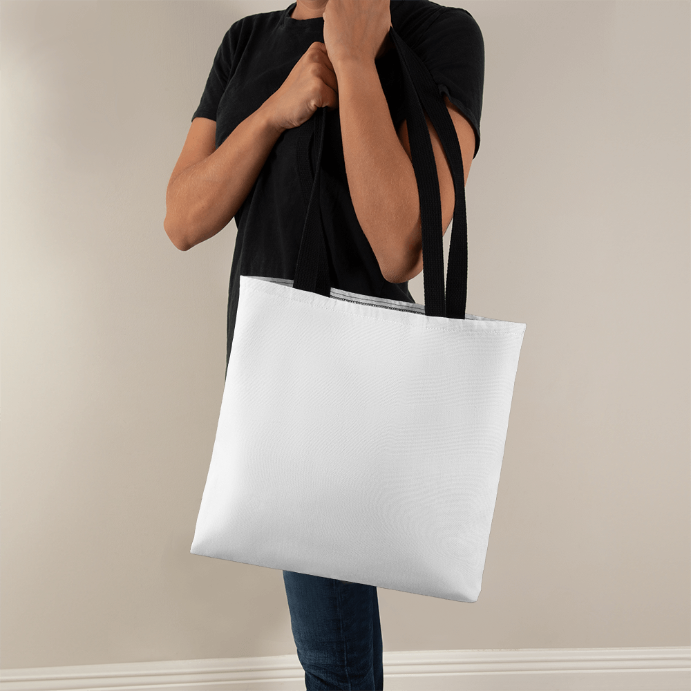Faith (White) Tote Bag – Gift for Her - Gift for Him