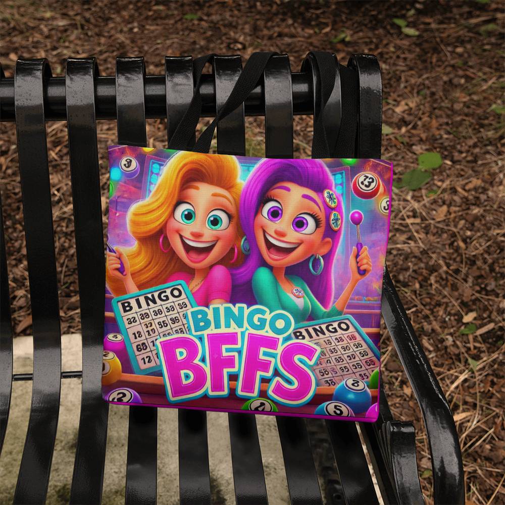 Bingo BFFS Tote Bag – Gift for Her - Gift for Him