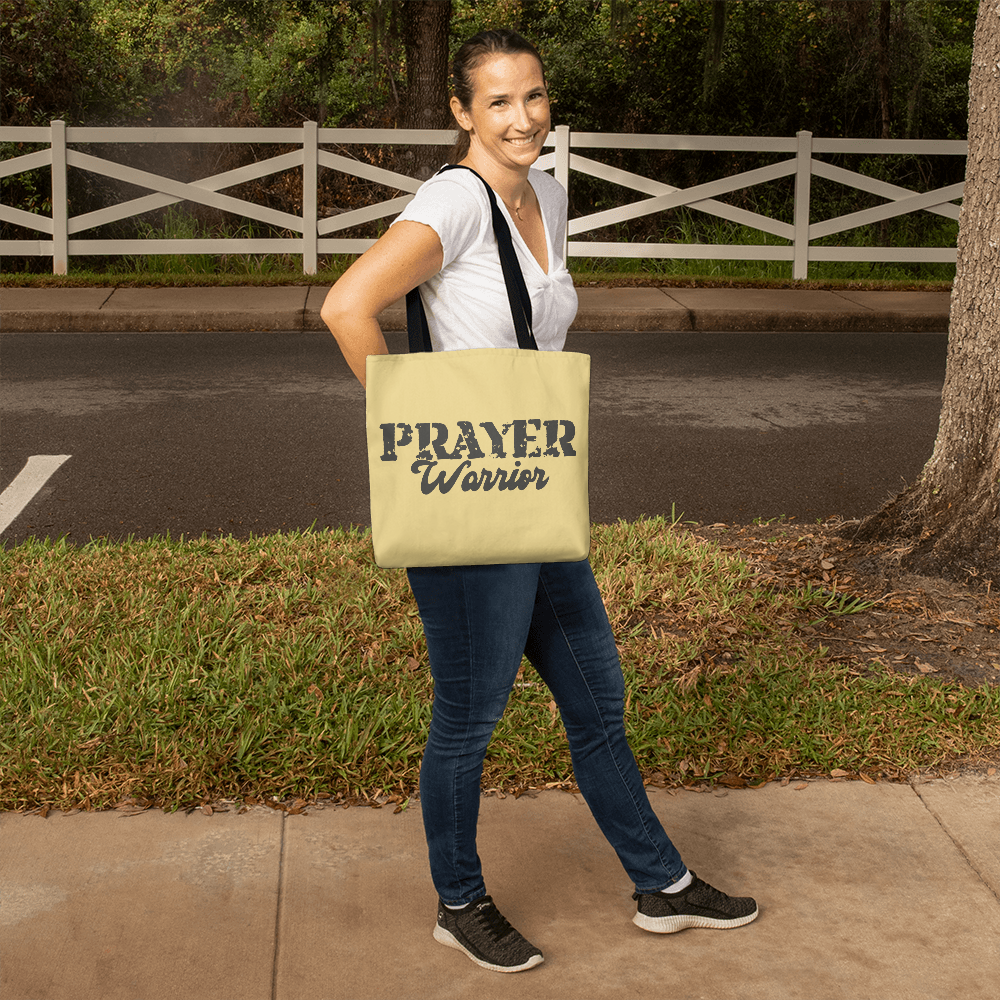 Prayer Warrior - Classic Tote Bag - Gift for Her