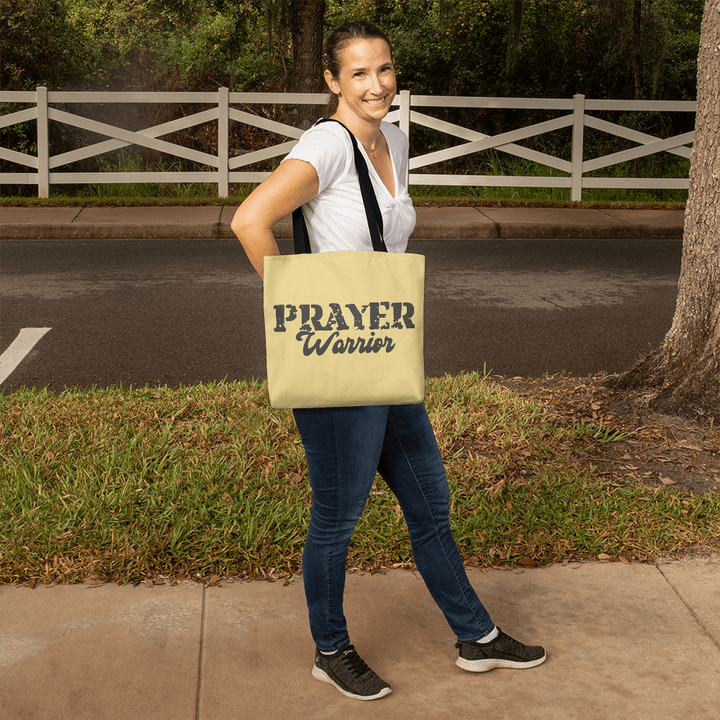 Prayer Warrior - Classic Tote Bag - Gift for Her