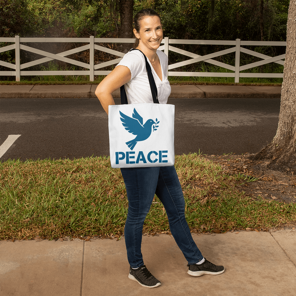 PEACE Classic Tote Bag – Gift for Her