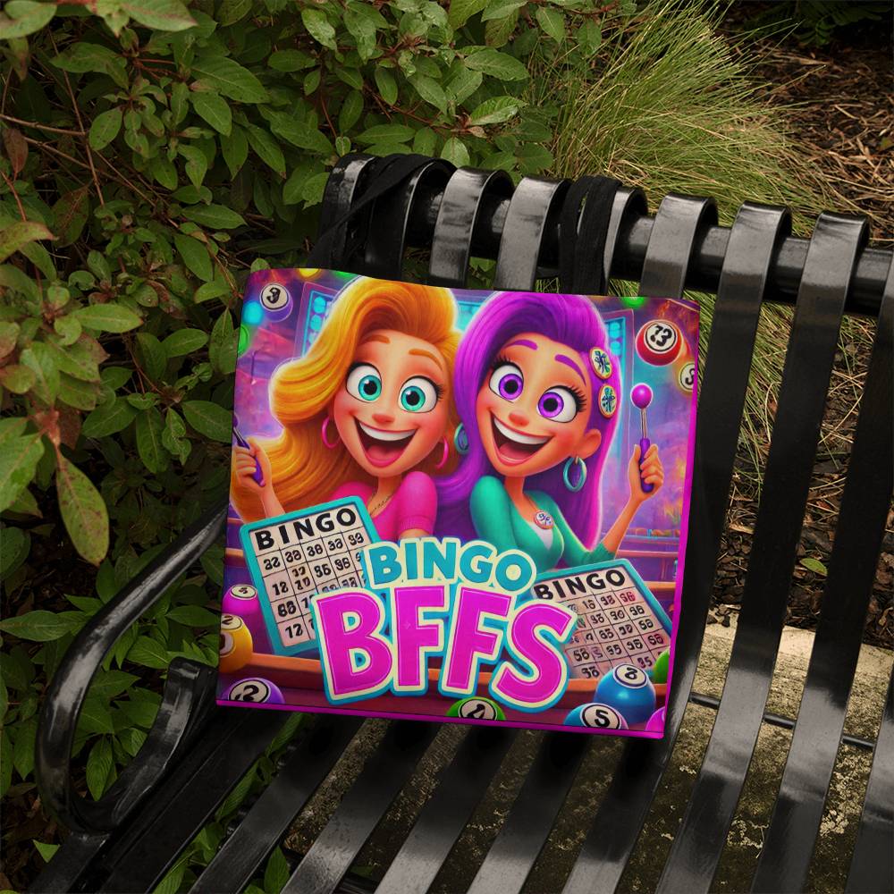 Bingo BFFS Tote Bag – Gift for Her - Gift for Him