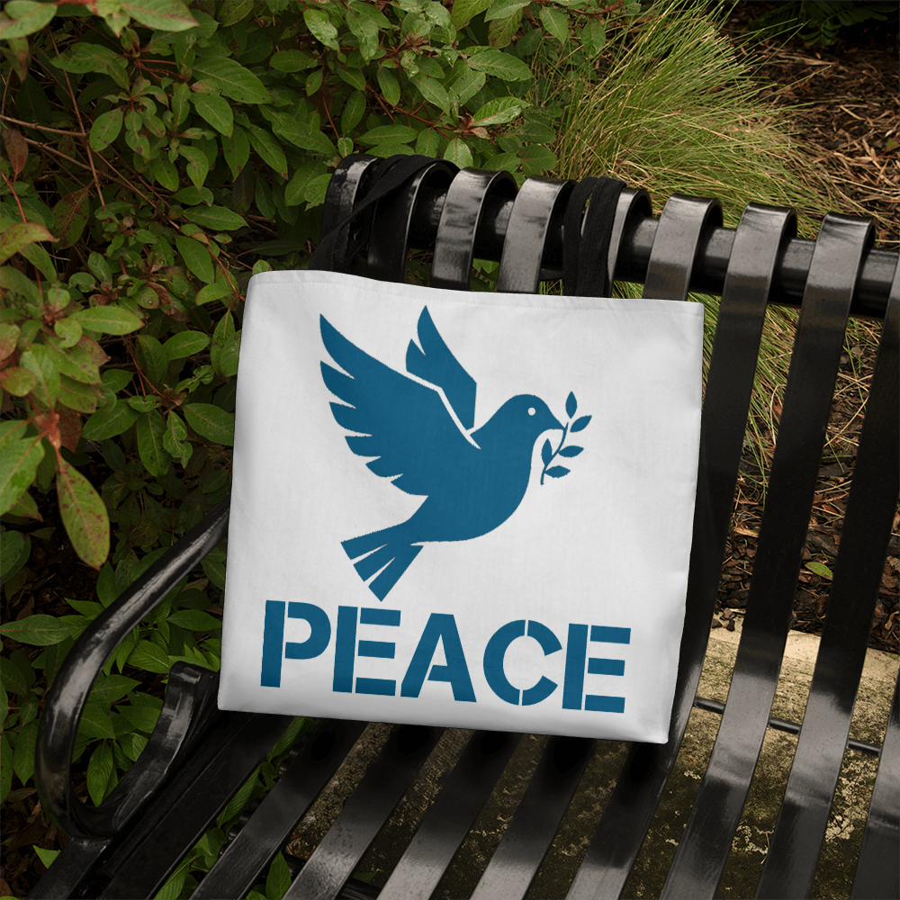 PEACE Classic Tote Bag – Gift for Her
