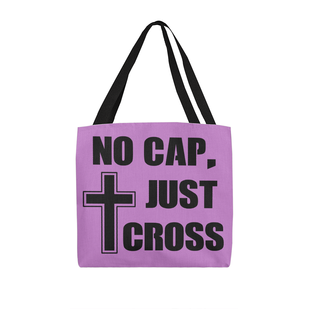 No Cap, Just Cross Classic Tote Bag – Gift for Her