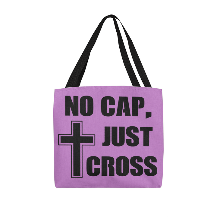 No Cap, Just Cross Classic Tote Bag – Gift for Her