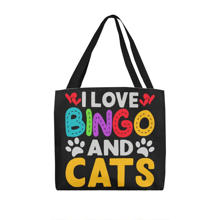 I Love Bingo And Cats – Classic Tote Bag – Gift for Her