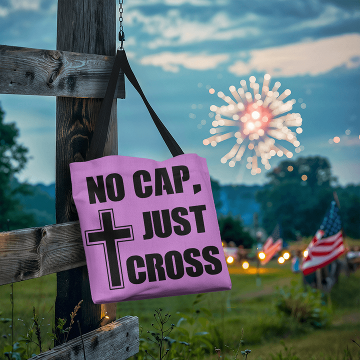 No Cap, Just Cross Classic Tote Bag – Gift for Her