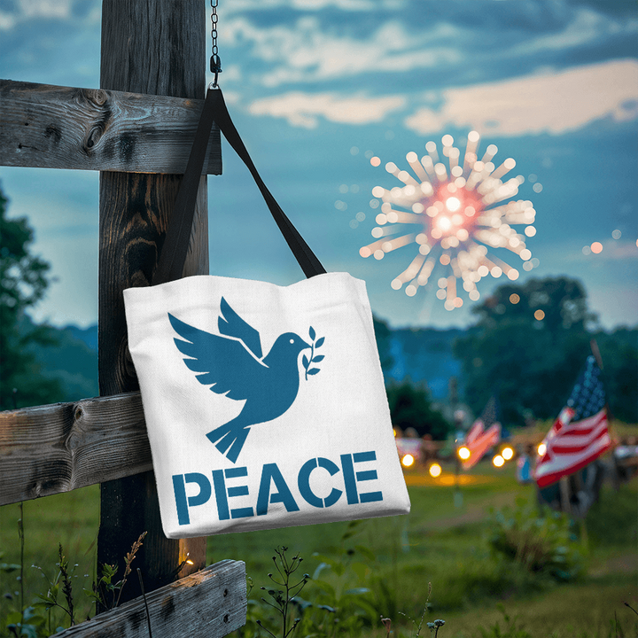 PEACE Classic Tote Bag – Gift for Her