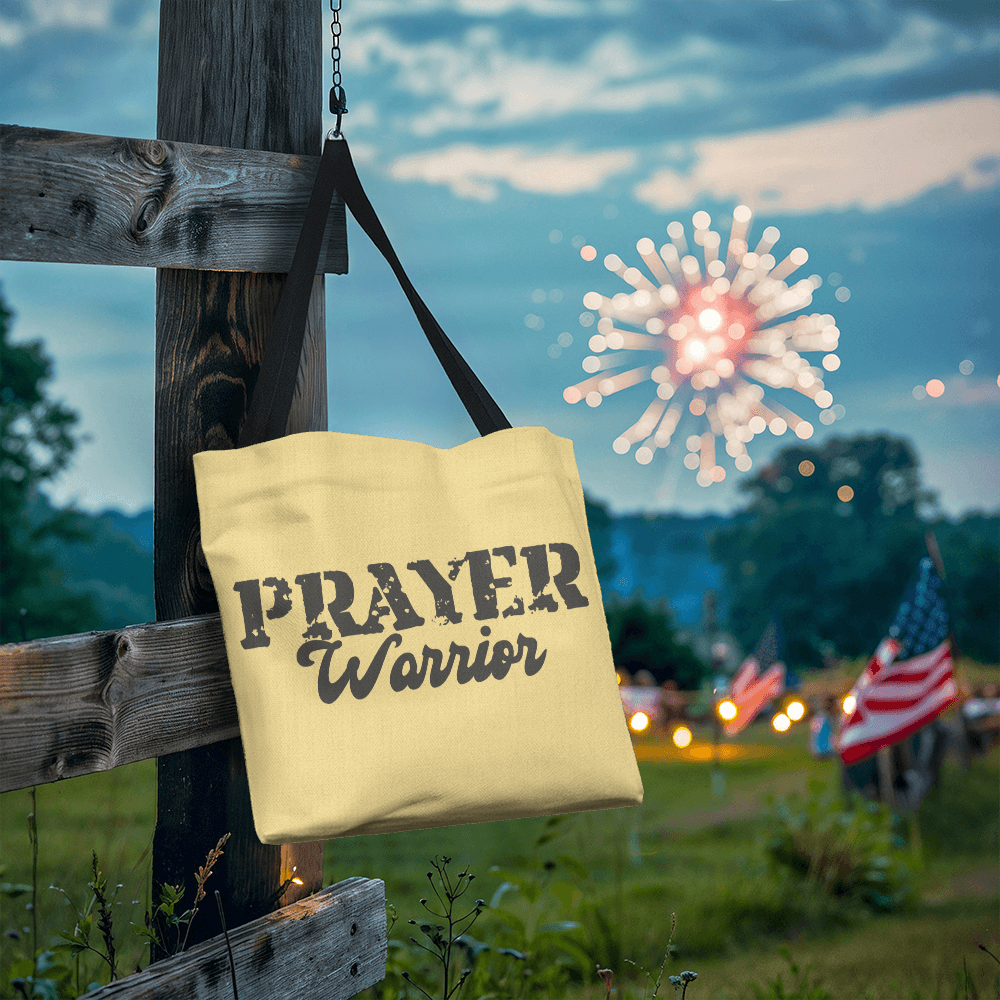 Prayer Warrior - Classic Tote Bag - Gift for Her