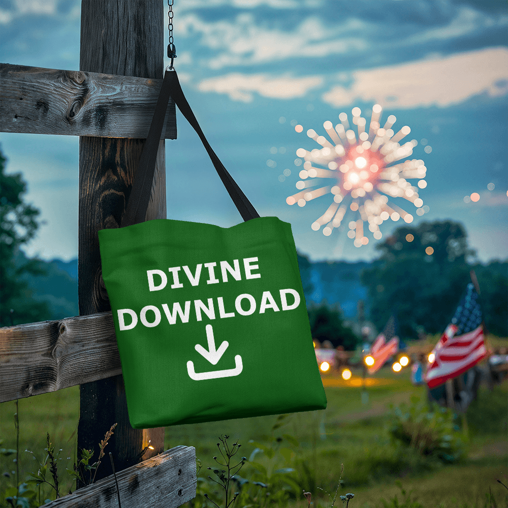 Divine Download - Classic Tote Bag - Gift for Her