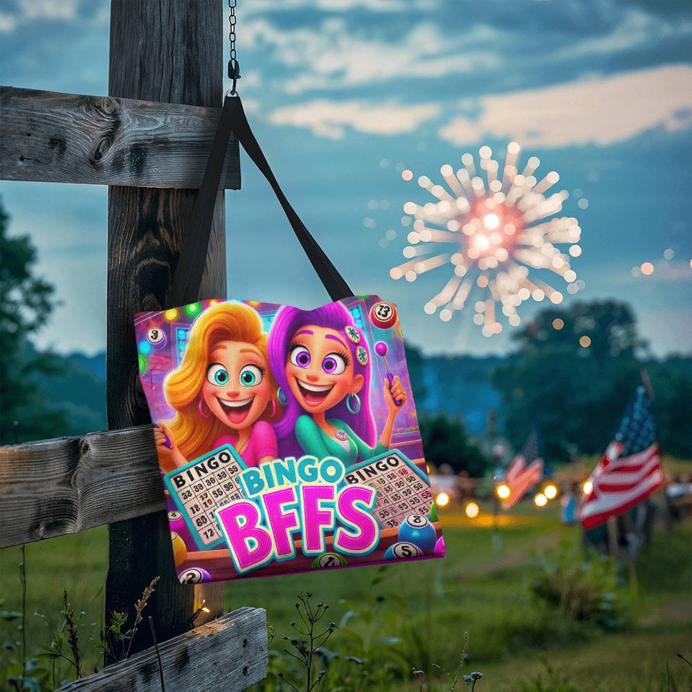 Bingo BFFS Tote Bag – Gift for Her - Gift for Him