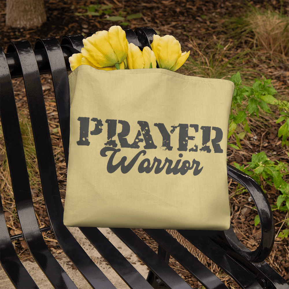 Prayer Warrior - Classic Tote Bag - Gift for Her