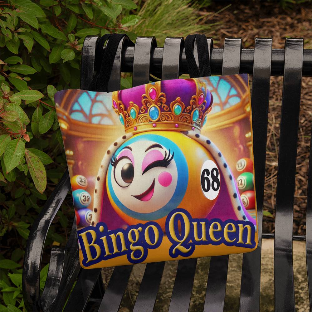Bingo Queen – Classic Tote Bag – Gift for Her