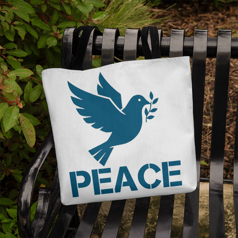 PEACE - Classic Tote Bag - Gift for Her