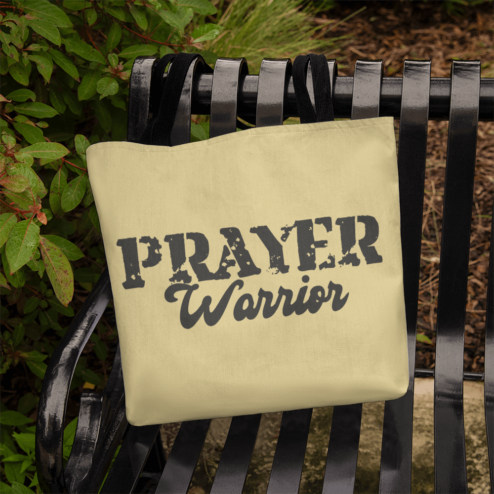 Prayer Warrior - Classic Tote Bag - Gift for Her