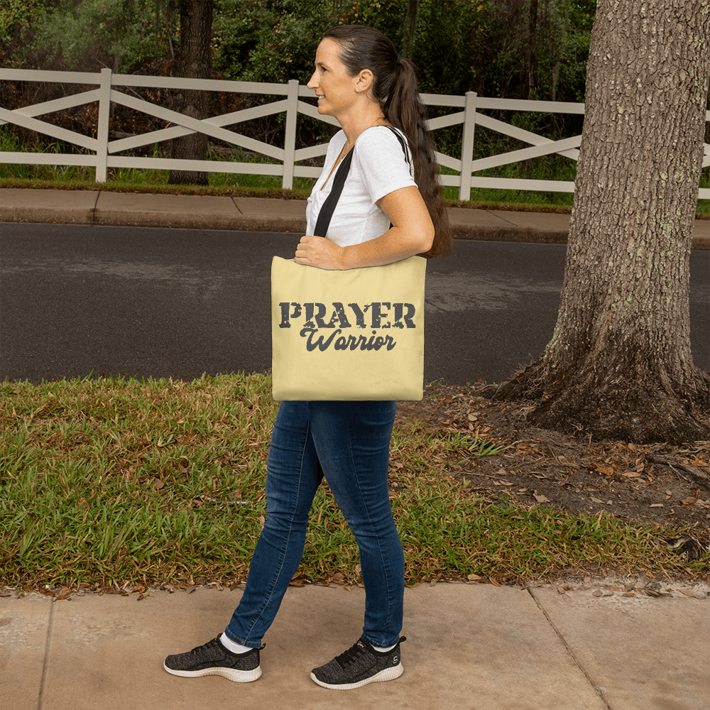 Prayer Warrior - Classic Tote Bag - Gift for Her