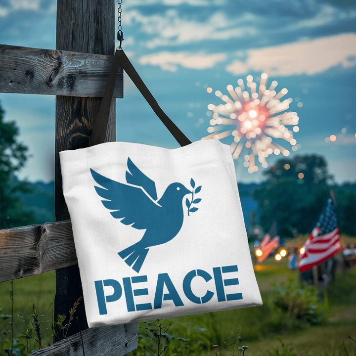 PEACE Classic Tote Bag – Gift for Her