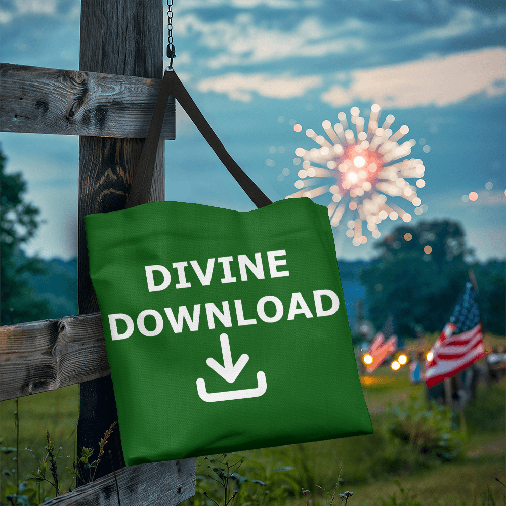Divine Download - Classic Tote Bag - Gift for Her