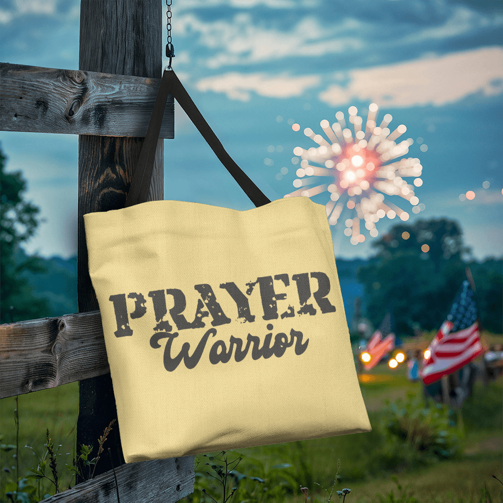 Prayer Warrior - Classic Tote Bag - Gift for Her