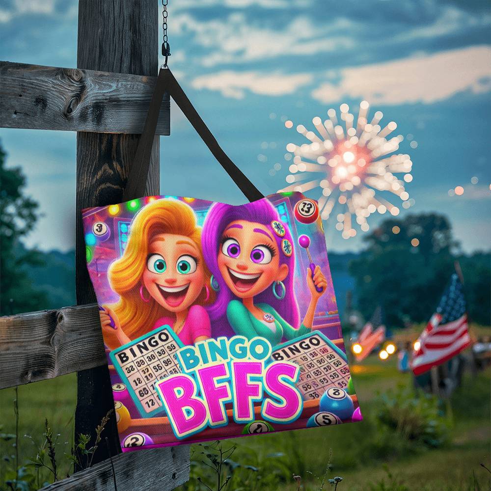 Bingo BFFS Tote Bag – Gift for Her - Gift for Him