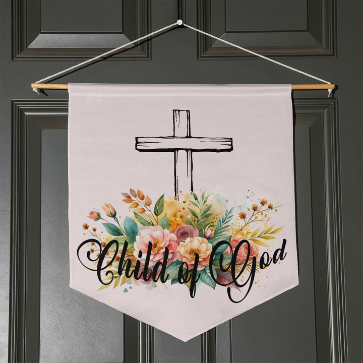 Child Of God Wall Pennant – Gift for Her