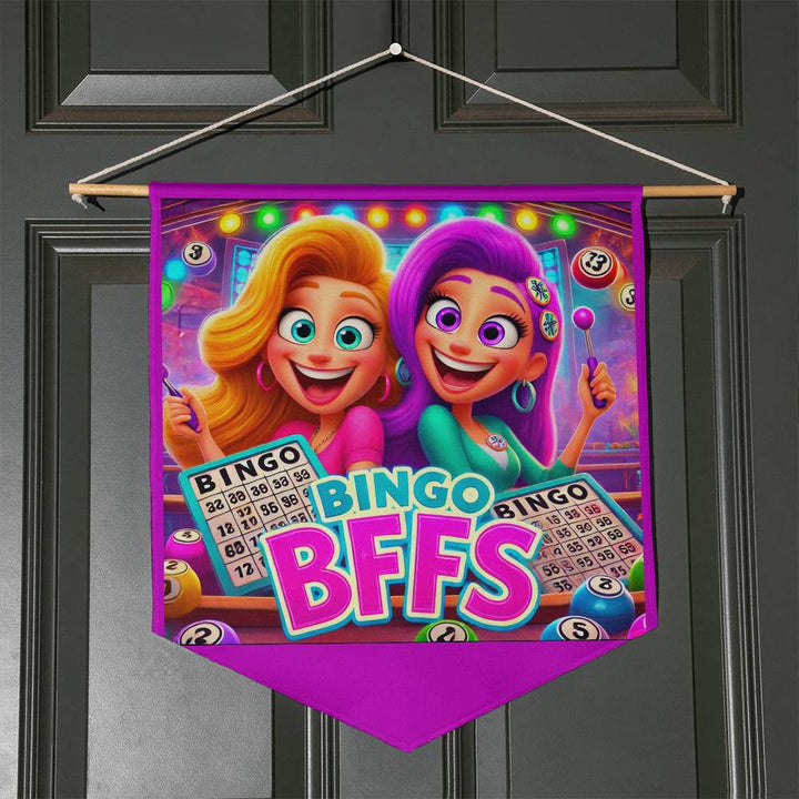 Bingo BFFS 1 Wall Pennant – Gift for Her