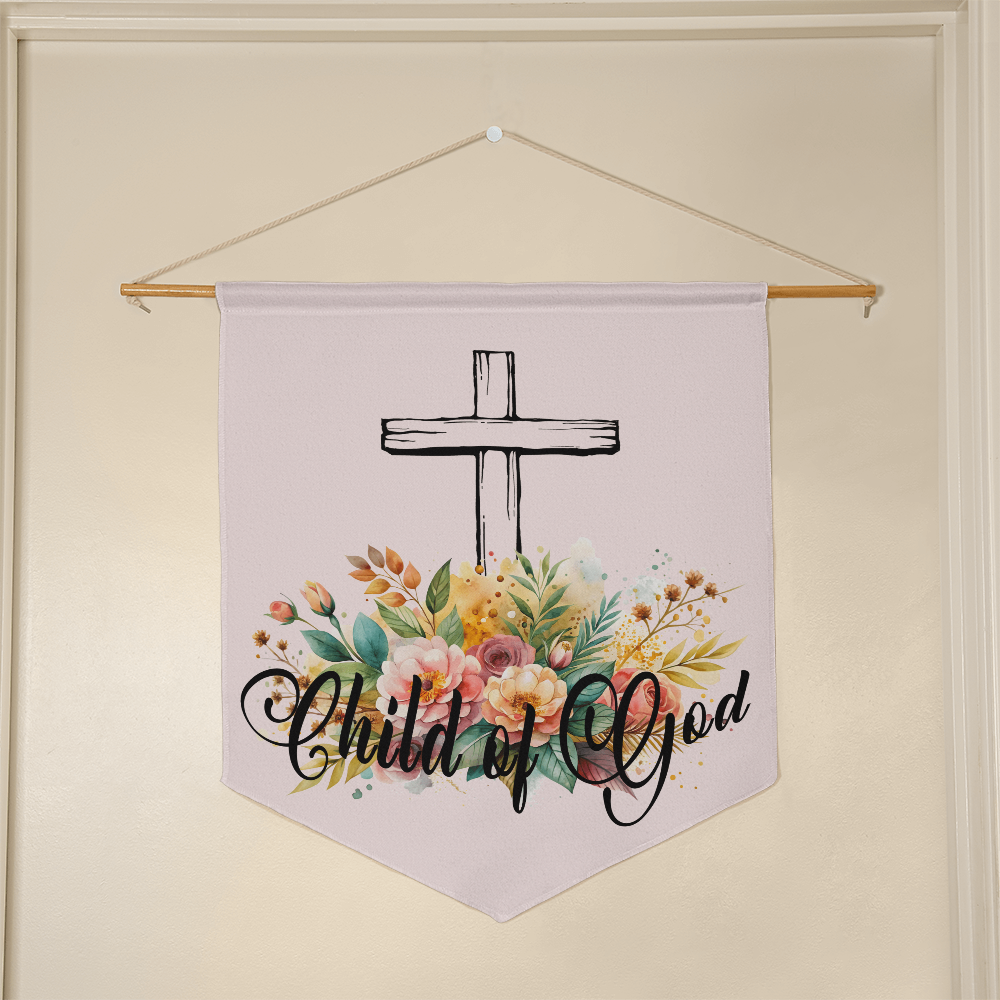 Child Of God Wall Pennant – Gift for Her