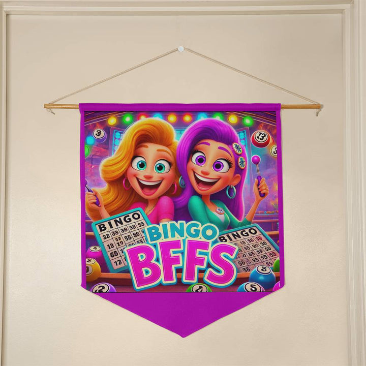 Bingo BFFS 1 Wall Pennant – Gift for Her
