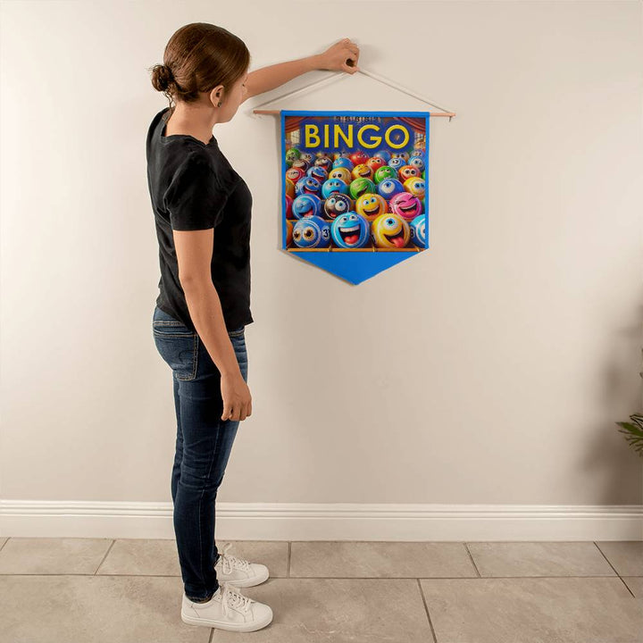 Bingo – Wall Pennant – Gift for Her – Gift for Him